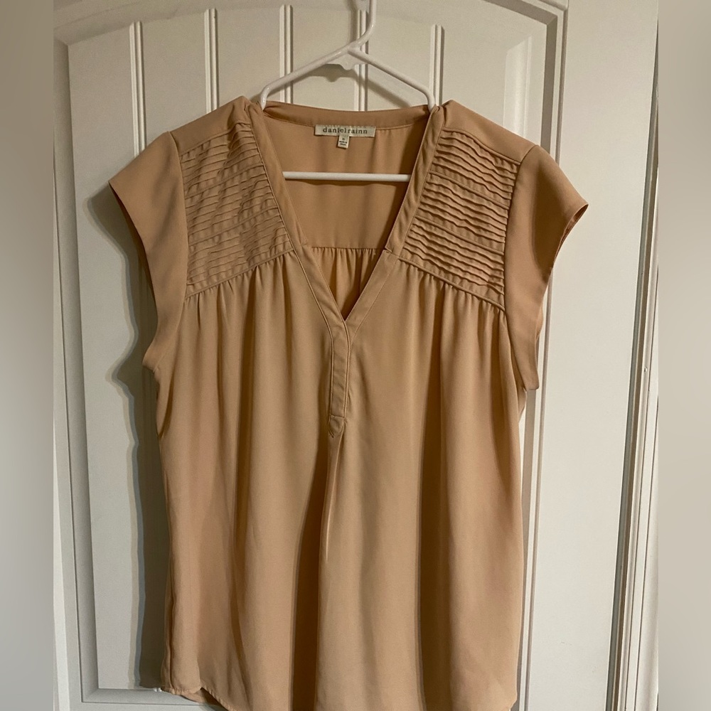 Soft pink blouse